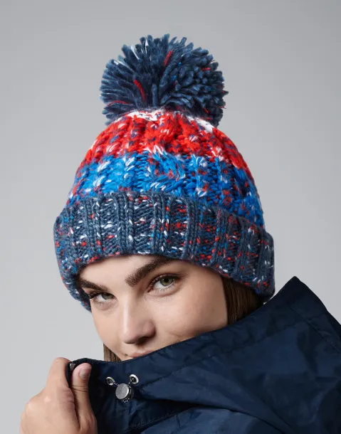  Corkscrew Pom Pom Beanie - Beechfield