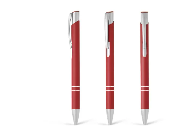 OGGI SOFT metal ball pen Red