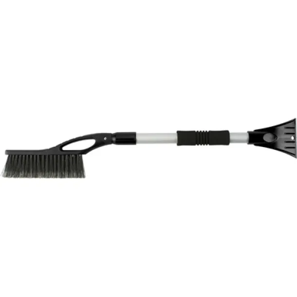  Ice scraper with snow bristle, telescopic handle (max. 100 cm) Crna