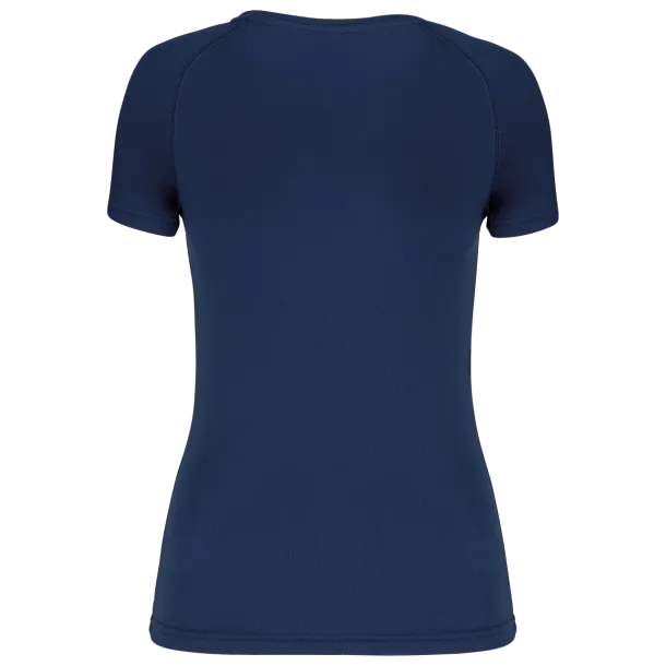  LADIES’ V-NECK SHORT SLEEVE SPORTS T-SHIRT - Proact Sporty Navy