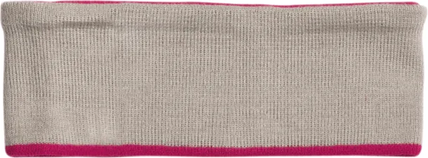  Pletena traka za glavu - K-UP Fuchsia Light Grey