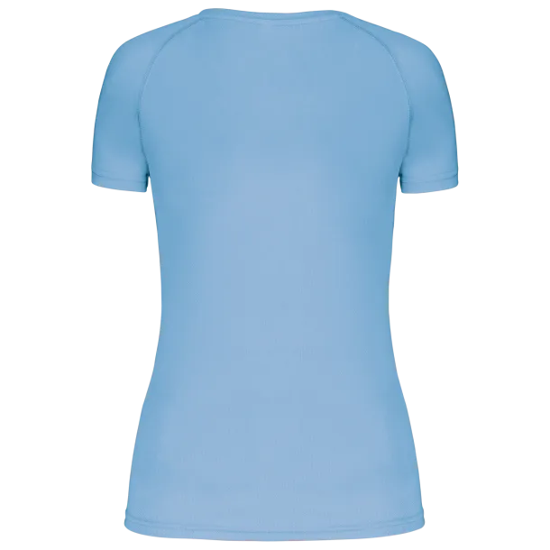  LADIES’ V-NECK SHORT SLEEVE SPORTS T-SHIRT - Proact Sky blue