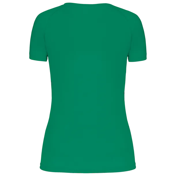  LADIES’ V-NECK SHORT SLEEVE SPORTS T-SHIRT - Proact Kelly Green