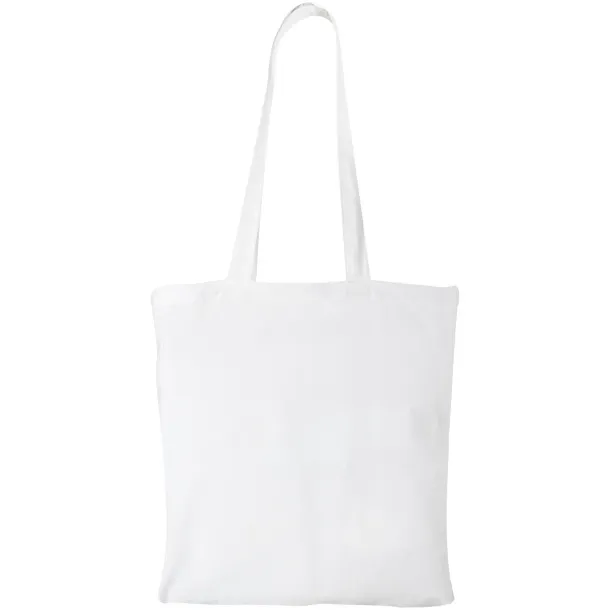 Carolina 100 g/m² cotton tote bag - Unbranded White