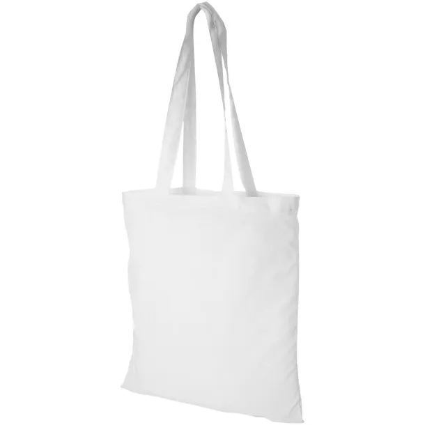 Carolina 100 g/m² cotton tote bag - Unbranded White