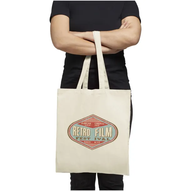 Carolina 100 g/m² cotton tote bag White