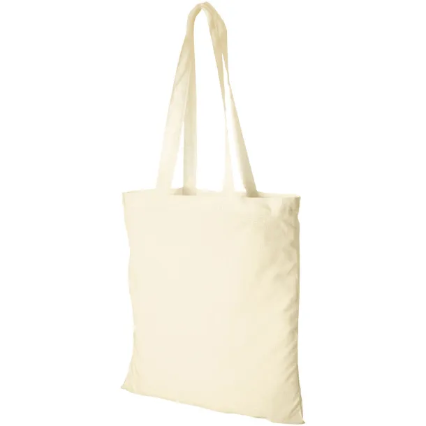 Carolina 100 g/m² cotton tote bag Natural