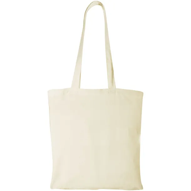 Carolina 100 g/m² cotton tote bag Natural