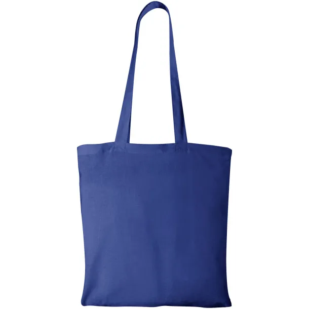 Carolina 100 g/m² cotton tote bag Royal blue