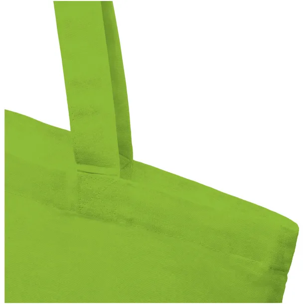 Carolina 100 g/m² cotton tote bag Lime