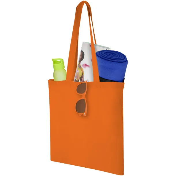 Carolina 100 g/m² cotton tote bag Orange