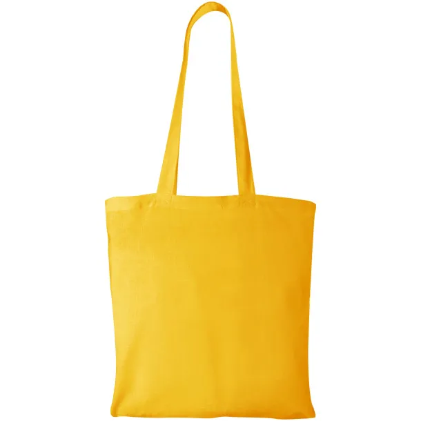 Carolina 100 g/m² cotton tote bag - Unbranded Yellow