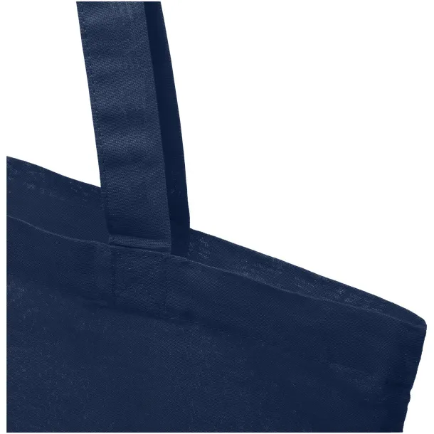 Carolina 100 g/m² cotton tote bag Navy Blue