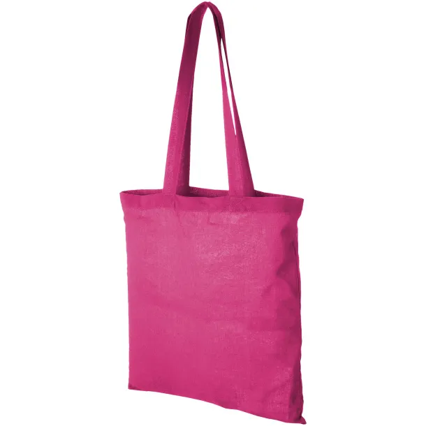 Carolina 100 g/m² cotton tote bag Magenta