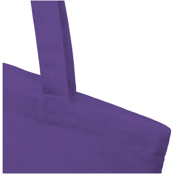 Carolina 100 g/m² cotton tote bag Lavender