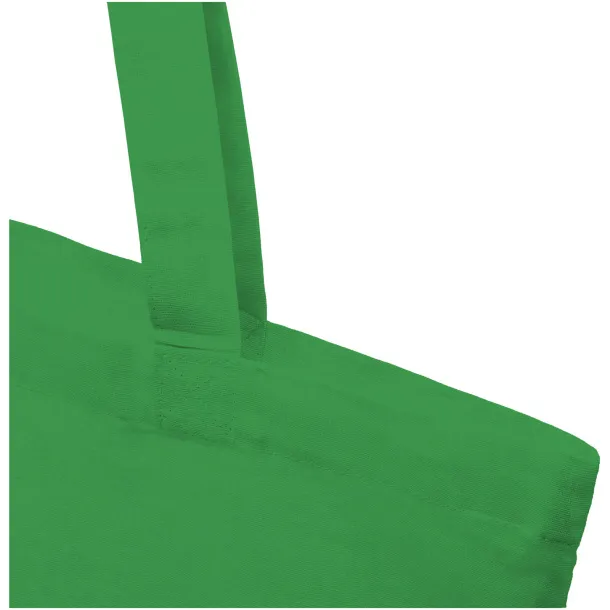 Carolina pamučna tote torba, 100 g/m² Transparent green