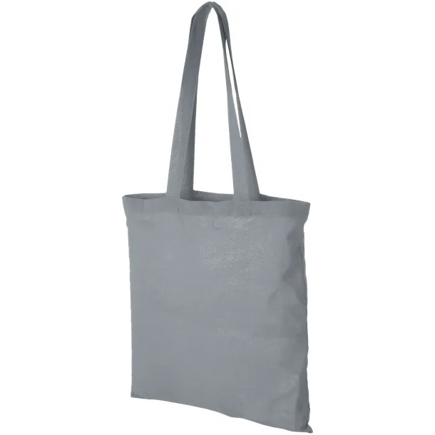 Carolina 100 g/m² cotton tote bag Grey