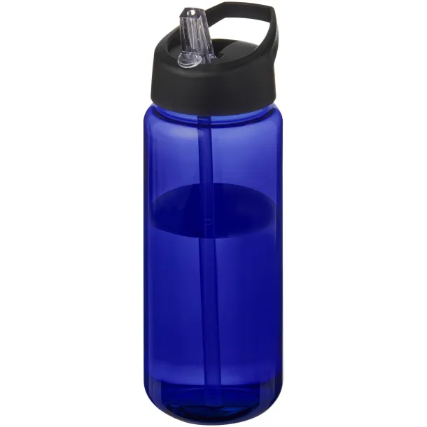 H2O Active® Octave Tritan™ 600 ml spout lid sport bottle Blue Solid black