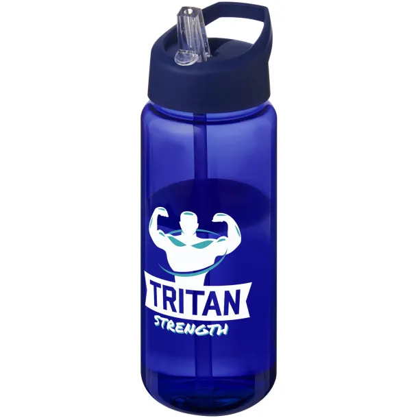 H2O Active® Octave Tritan™ 600 ml spout lid sport bottle Blue Blue