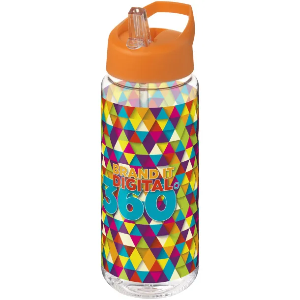 H2O Active® Octave Tritan™ sportska boca 600 ml Bijela Narančasta