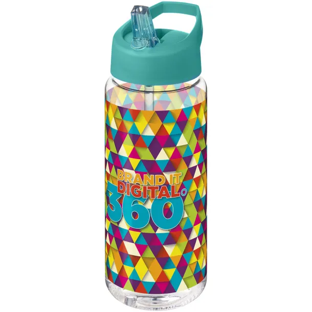 H2O Active® Octave Tritan™ sportska boca 600 ml Bijela Aqua blue