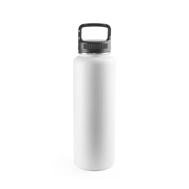 SINNER 90% recycled stainless steel bottle with a large capacity of up to 1200 mL White