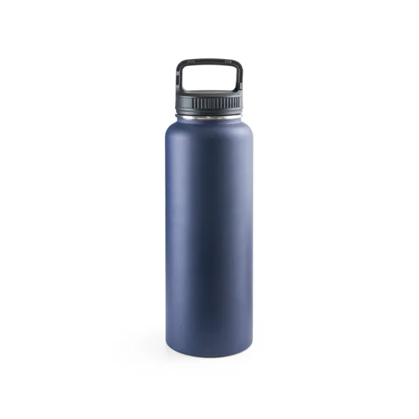 SINNER 90% recycled stainless steel bottle with a large capacity of up to 1200 mL Navy Blue