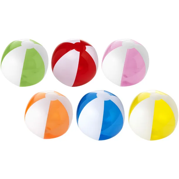 Bondi solid and transparent beach ball Pink White