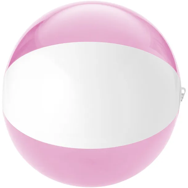 Bondi solid and transparent beach ball Pink White