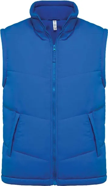  FLEECE LINED BODYWARMER - Kariban Light Royal Blue