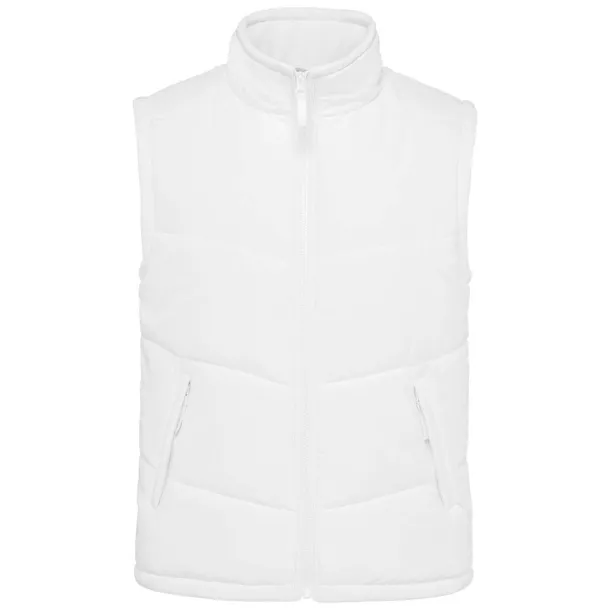  FLEECE LINED BODYWARMER - Kariban White