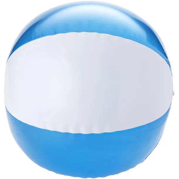 Bondi solid and transparent beach ball Transparent blue White