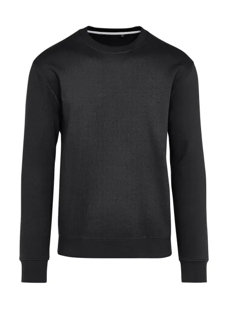 SG Signature Tagless Crew Neck Sweatshirt Unisex - SG Signature Dark Black