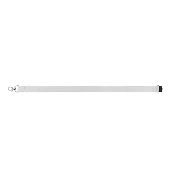  Lanyard with safety catch white