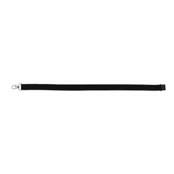  Lanyard with safety catch black