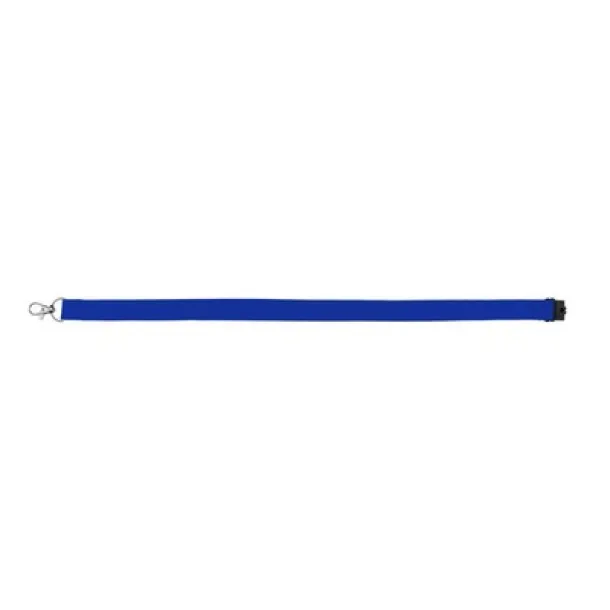  Lanyard with safety catch blue