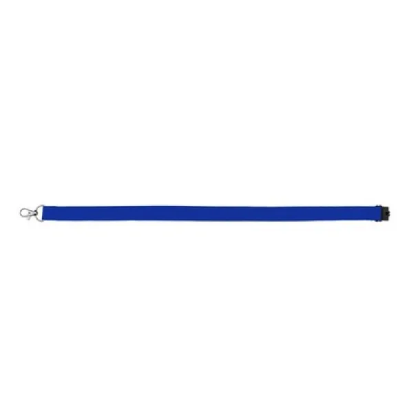  Lanyard with safety catch blue