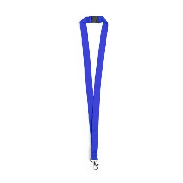  Lanyard with safety catch blue