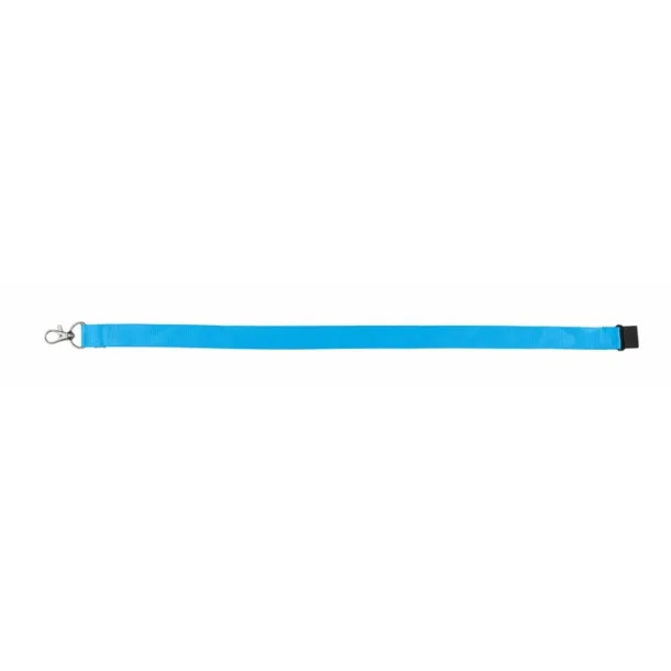  Lanyard with safety catch light blue