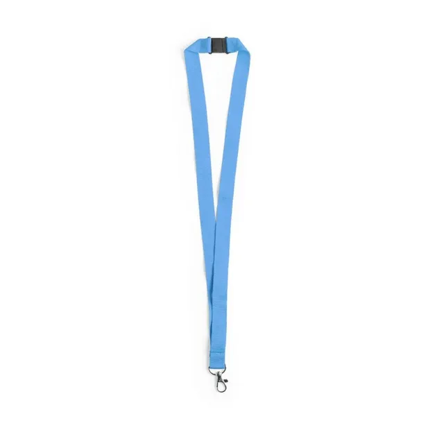  Lanyard with safety catch light blue