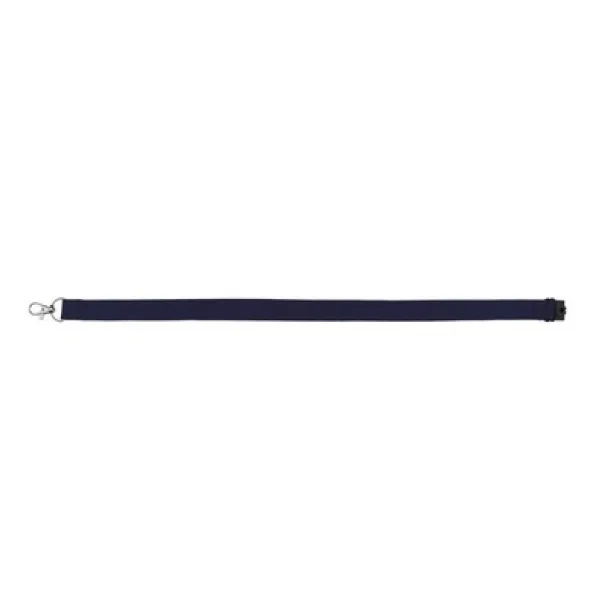  Lanyard with safety catch navy blue