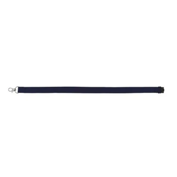  Lanyard with safety catch navy blue