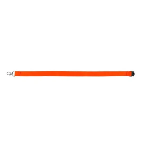  Lanyard with safety catch orange