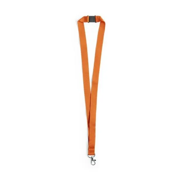  Lanyard with safety catch orange