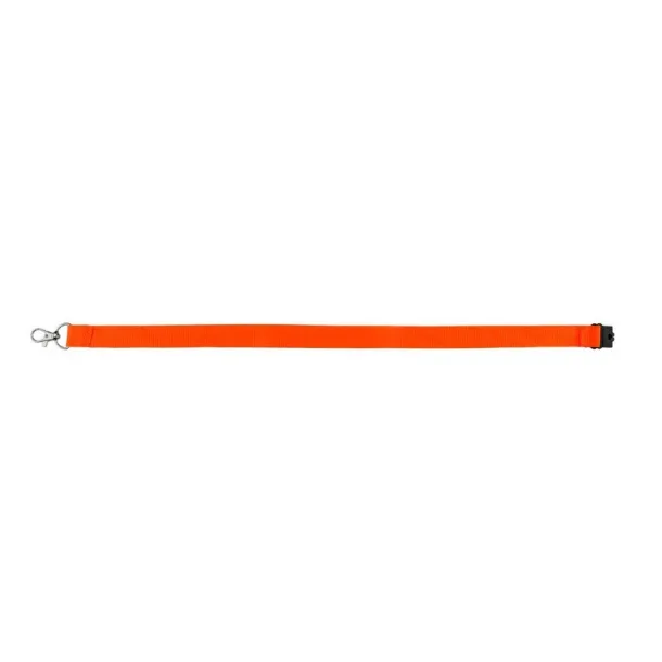  Lanyard with safety catch orange