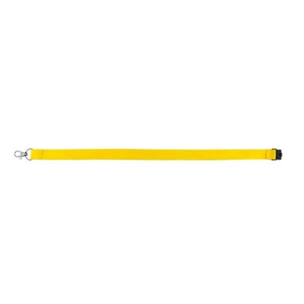  Lanyard with safety catch yellow