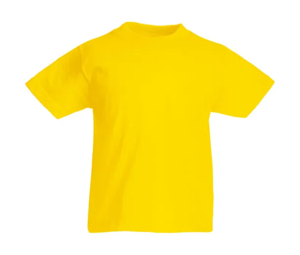  Dječja kratka majica, 145 g/m² - Fruit of the Loom Žuta