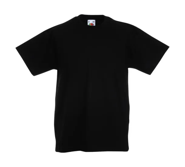  Dječja kratka majica, 145 g/m² - Fruit of the Loom Crna