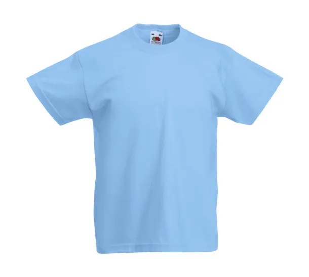  Dječja kratka majica, 145 g/m² - Fruit of the Loom Nebeski plava