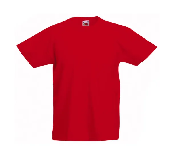  Dječja kratka majica, 145 g/m² - Fruit of the Loom Crvena